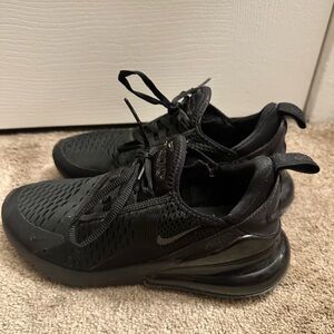 Nike Black Air Max 270 Athletic Shoes